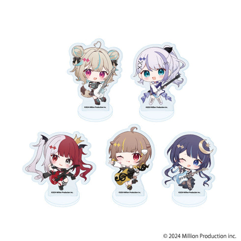 『Million Production』アクリルぷちスタンド01/ロックver. BOX(全5種)(ミニキャライラスト)